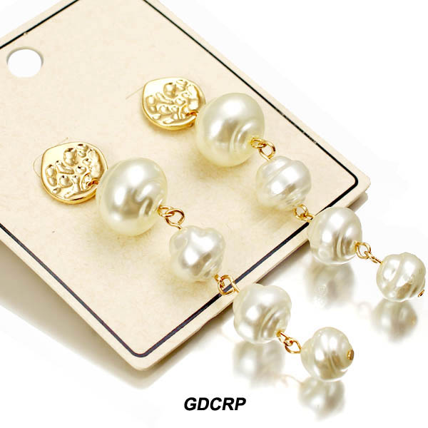 FASHION PEARL DROP ER(EF0970-JER4167)