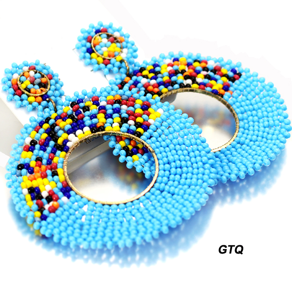 FASHION SEED BEAD ER(EF1027-AE3516)