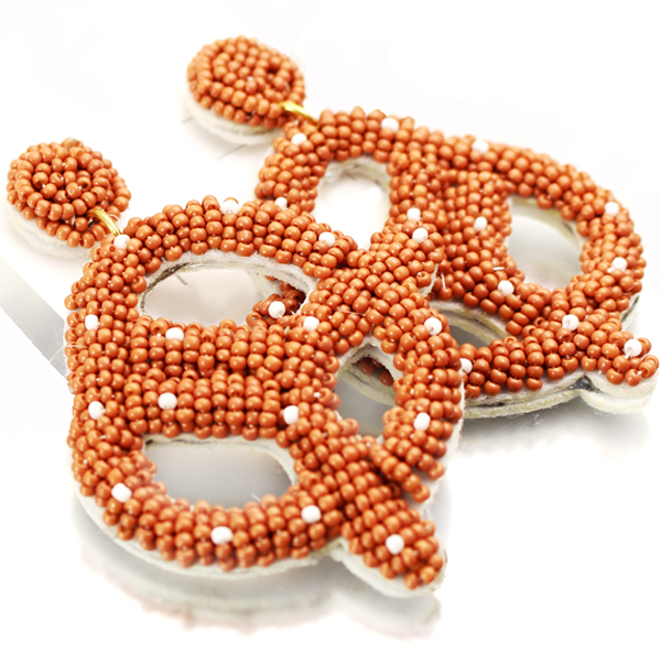 FASHION SEED BEAD PRETZEL ER(EF1052-EB0020)