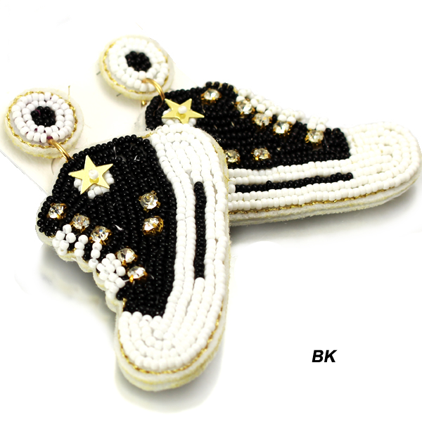 FASHION CONVERSE SEED BEAD ER(EF1086-EB0007)