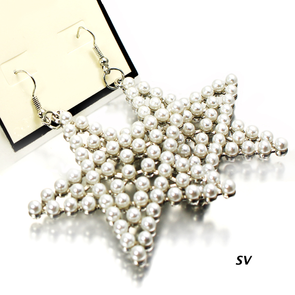 FASHION PEARL STAR ER(EF1217-LE3142)