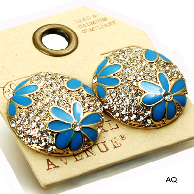 FASHION ROUND FLOWER STUD ER(EF0022-25240-1)