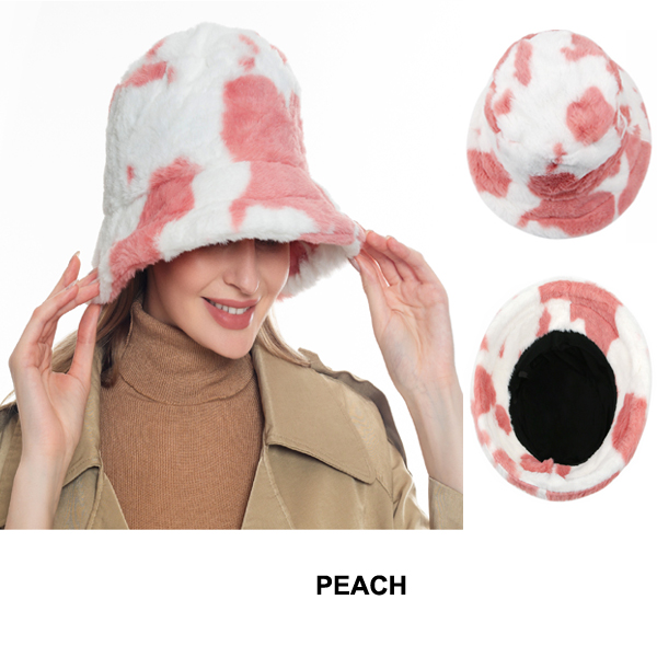 FASHION MINK BUCKET HAT(HA0053-H3043)