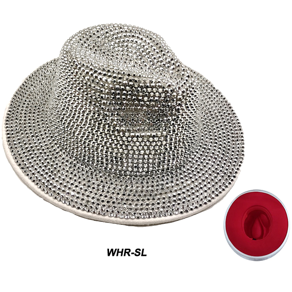 FASHION STONE FEDORA HAT(HA0090-HT0343)