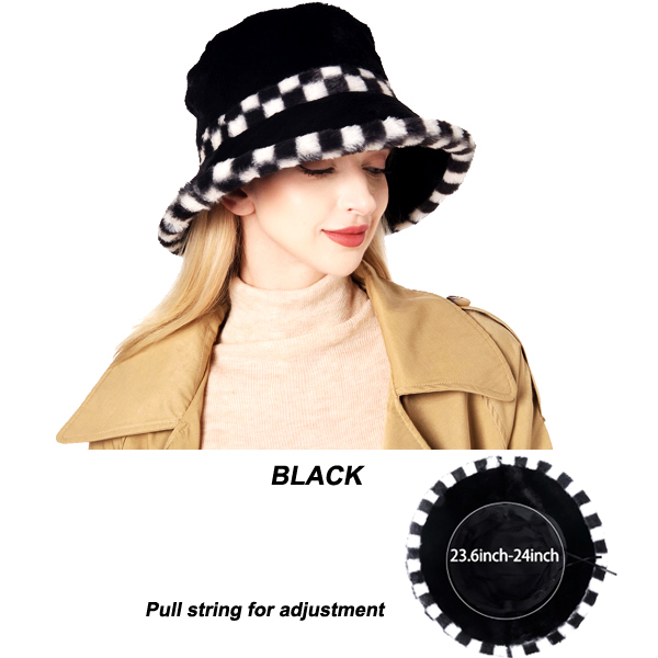 FASHION MINK HAT(HA0114-H3205)