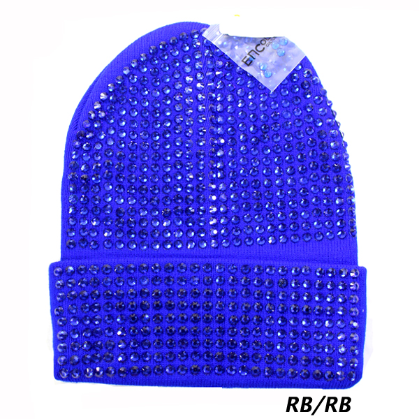 FASHION STONE BEANIE HAT(HA0119-HT0361)