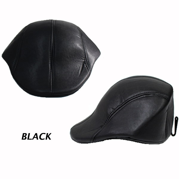 MEN'S PU LEATHER IVY HAT(HA0122)