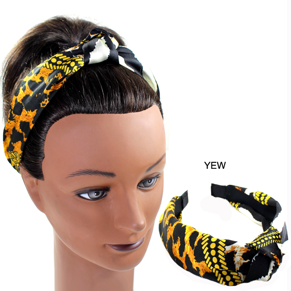 FASHION ANIMAL PRINT H/BAND(HB0049-FD0019)