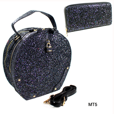 FASHION SEQ HANDBAG W/WALLET(HF0018-F0215)