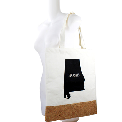 COTTON&CORK "AL"STATE MAP SHOPPING BAG(HF0062-MB0003AL)