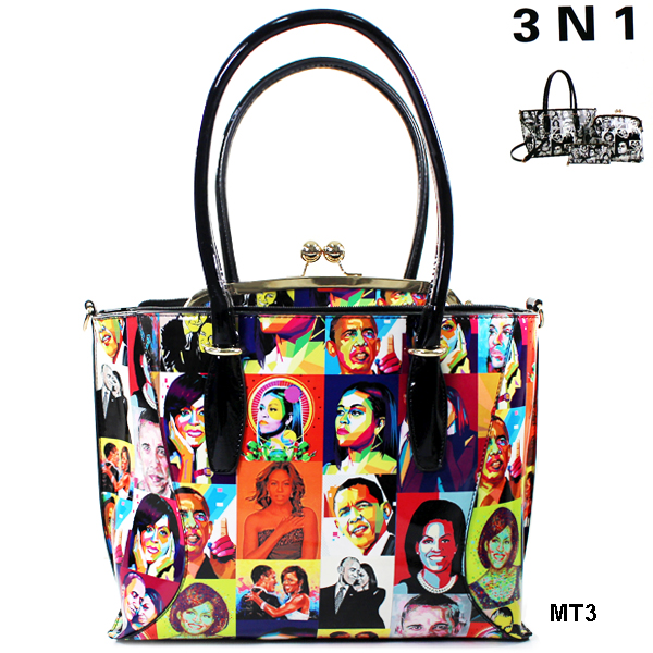 FASHION OBAMA 3N1 PURSE(HF0124-DX0124)