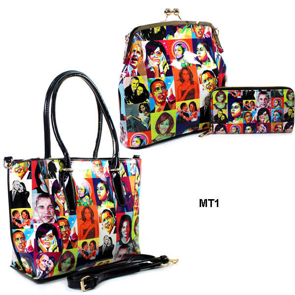 FASHION OBAMA 3N1 PURSE(HF0124-DX0124)