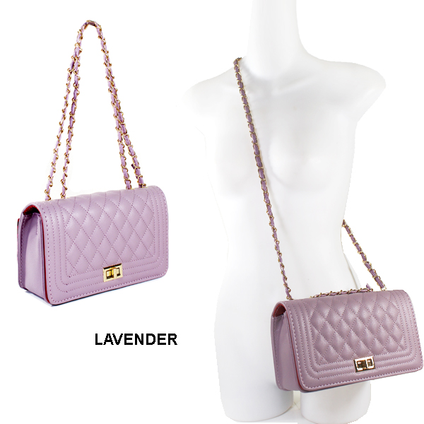 QUILTED FASHION HANDBAG(HF0126-CA8082)