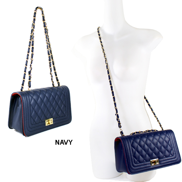 QUILTED FASHION HANDBAG(HF0126-CA8082)