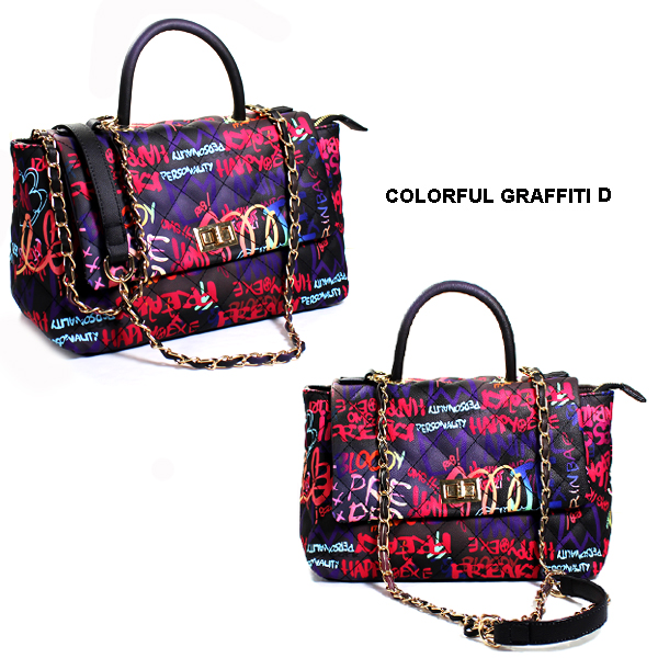 FASHION GIRAFFITI PURSE(HF0182-6508-1)