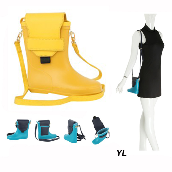 FASHION RAINBOOTS PURSE(HF0220-BAS0003)