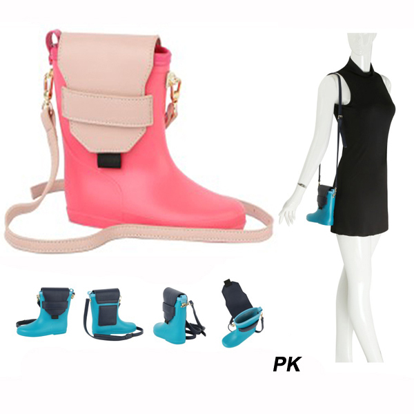 FASHION RAINBOOTS PURSE(HF0220-BAS0003)