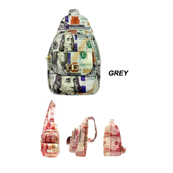 FASHION MONEY SLING BAG(HF0251-6732)