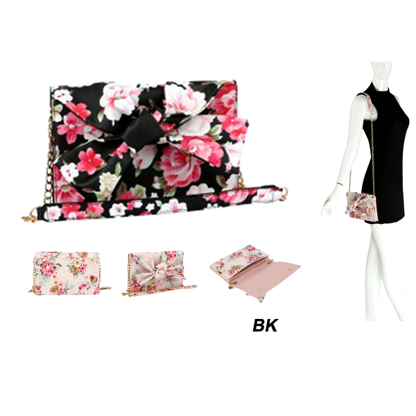 FASHION FLOWER DESIGN PURSE(HF0275-TD0016)