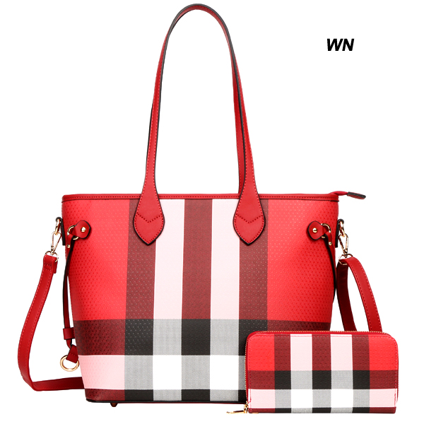 FASHION 2PC HANDBAG(HF0295-LM8006)