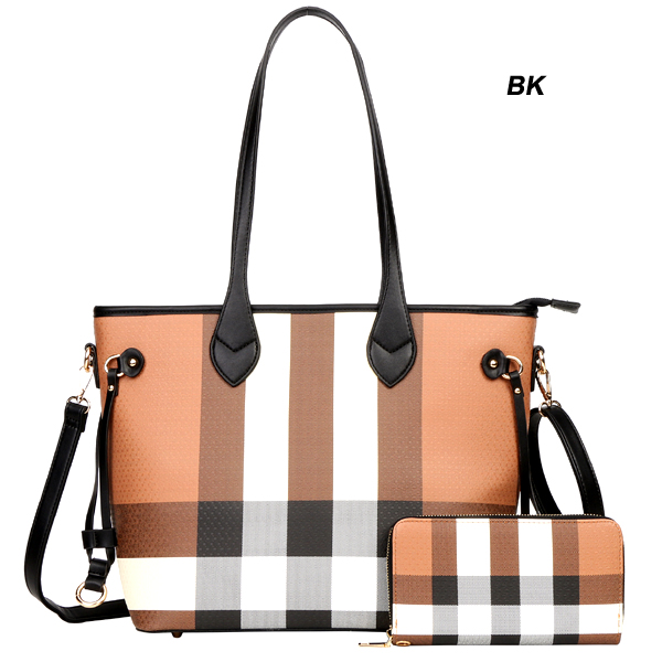 FASHION 2PC HANDBAG(HF0295-LM8006)