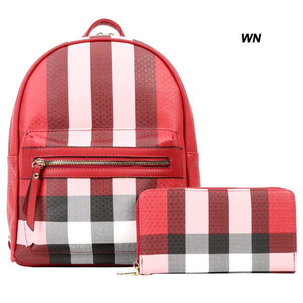 FASHION 2PC BACKPACK(HF0296-LM1017)