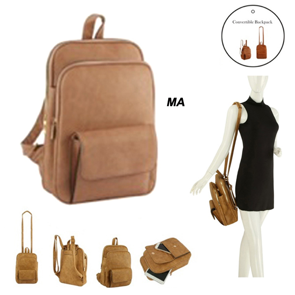 FASHION CONVERTIBLE BACKPACK(HF0305-GLM0025)