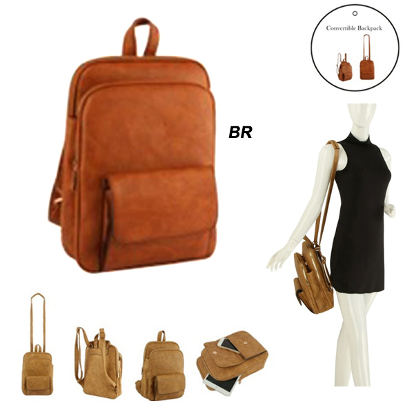 FASHION CONVERTIBLE BACKPACK(HF0305-GLM0025)