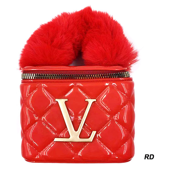 FASHION MINI BAG W FUR HANDLE(HF0312-HB0038)