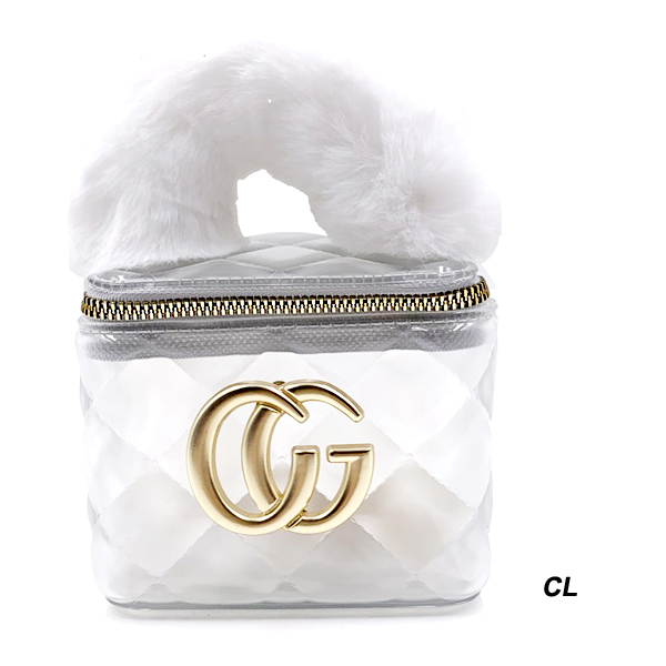 FASHION MINI BAG W FUR HANDLE(HF0313-HB0039)