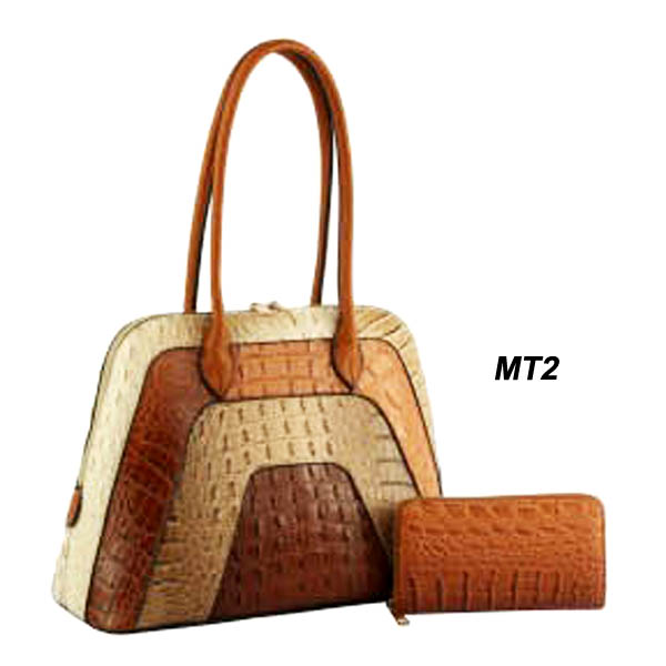 FASHION CROCO 2PC BAG(HF0319-D0694)