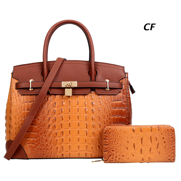 FASHION 2IN1 ALIGATOR PURSE(HF0350-CY8913)