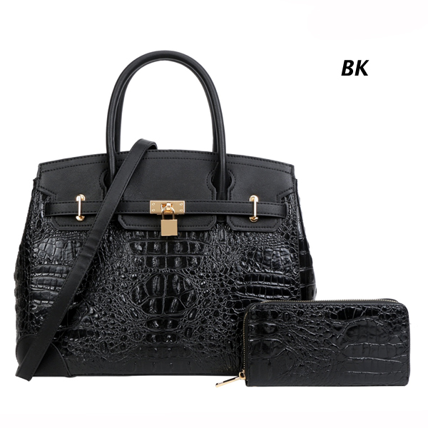 FASHION 2IN1 ALIGATOR PURSE(HF0350-CY8913)