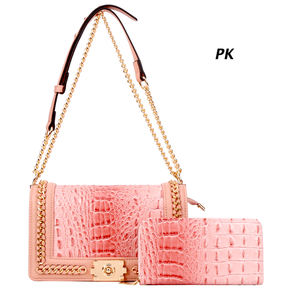 FASHION 2PC PURSE(HF0367-CY8708)