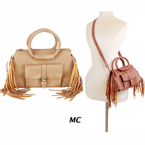 FASHION FRINGE CROSS BAG(HF0388-CAF009)