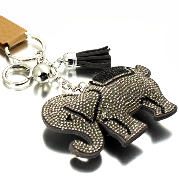 ELEPHANT CRYSTAL KEY CHAIN(KM0005-31202)