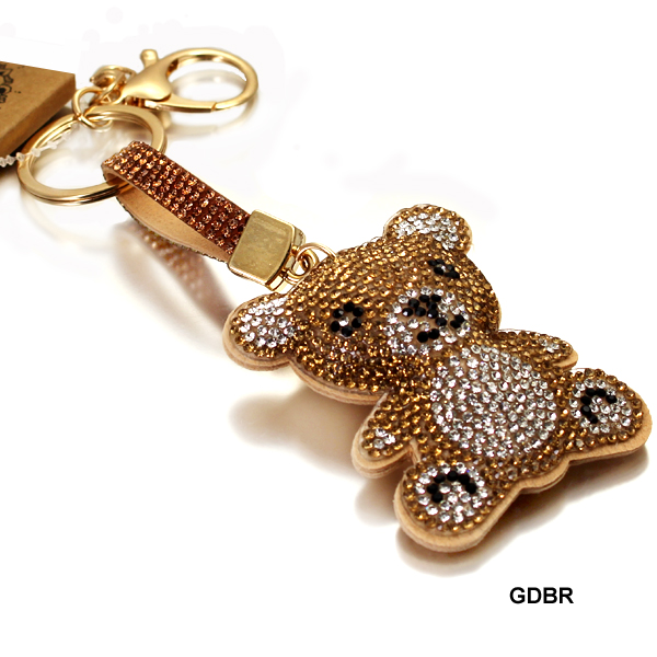 FASHION BEAR KEY CHAIN(KM0019-FKR188)