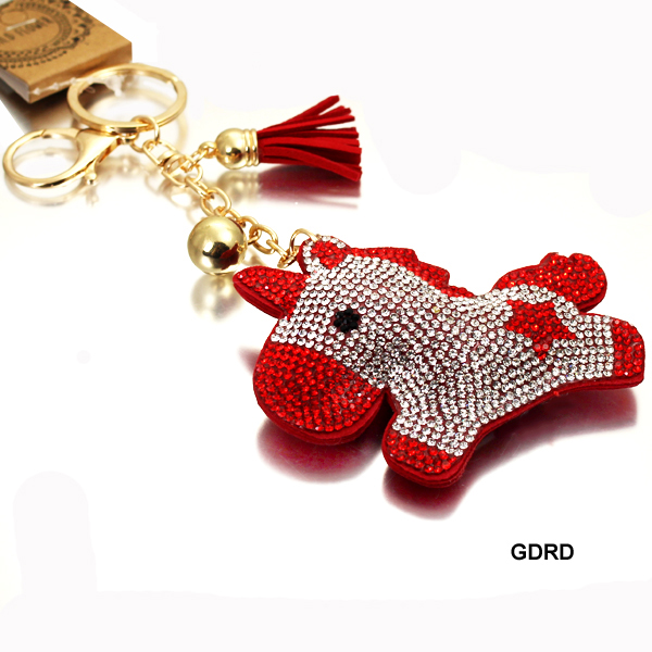 FASHION UNICORN KEY CHAIN(KM0020-FKR187)