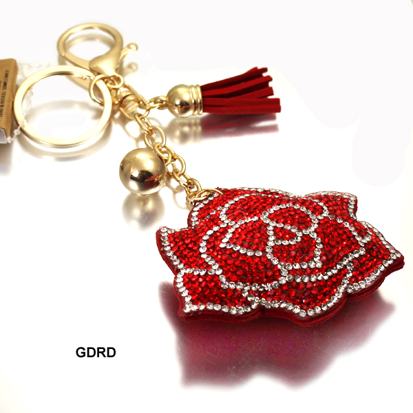 FASHION FLOWER KEY CHAIN(KM0021-FKR194)