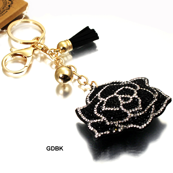 FASHION FLOWER KEY CHAIN(KM0021-FKR194)