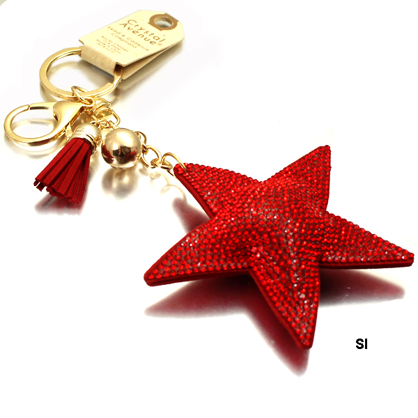 FASHION STAR STONE KEY CHAIN(KM0023-31067)