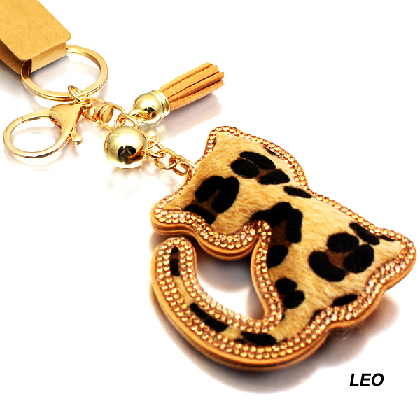 FASHION CAT KEY CHAIN(KM0039-KC0105)