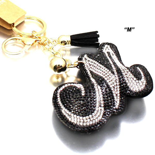 "M"FASHION ALPHABET KEY CHAIN(KM0056-KC0055)