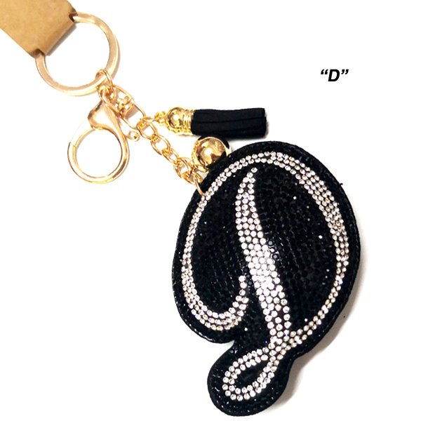 "D"FASHION ALPHABET KEY CHAIN(KM0061-KC0055)