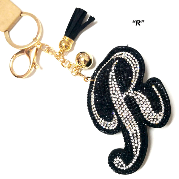 "R"FASHION ALPHABET KEY CHAIN(KM0065-KC0055)