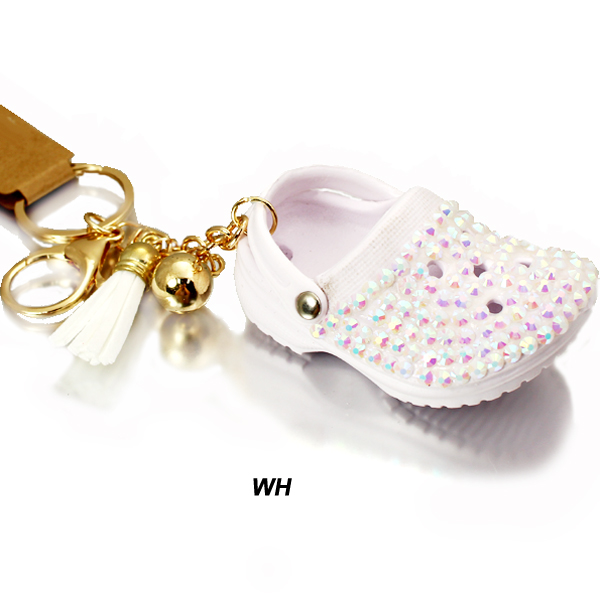 FASHION STONE CROCS KEY CHAIN(KM0068-KC0126)