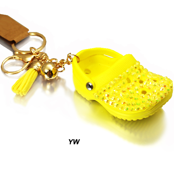 FASHION STONE CROCS KEY CHAIN(KM0068-KC0126)