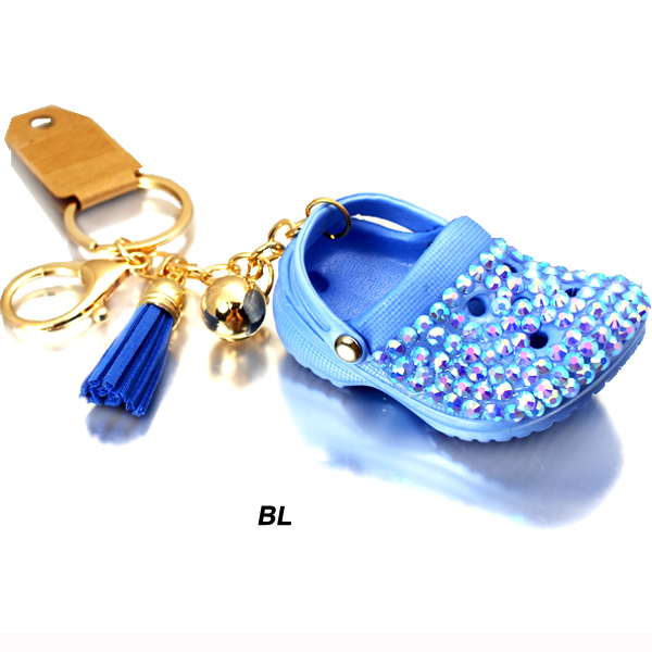 FASHION STONE CROCS KEY CHAIN(KM0068-KC0126)