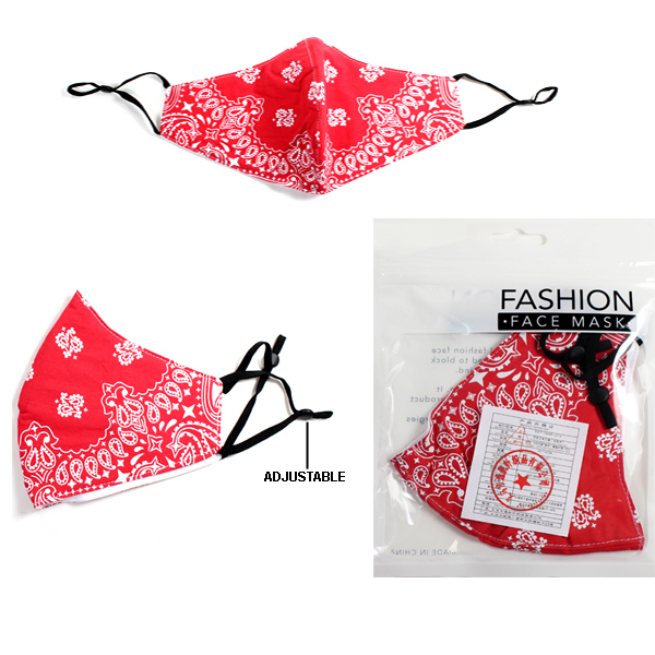 10PC-FASHION PRINT MASK(MK-10PC0009-M04295SI)