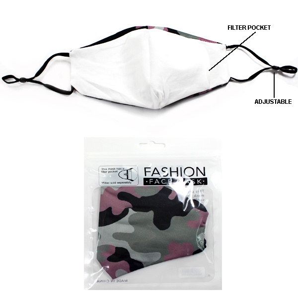 10PC-FASHION FILTER POCKET FACE MASK(MK-10PC0024-M04414BD)